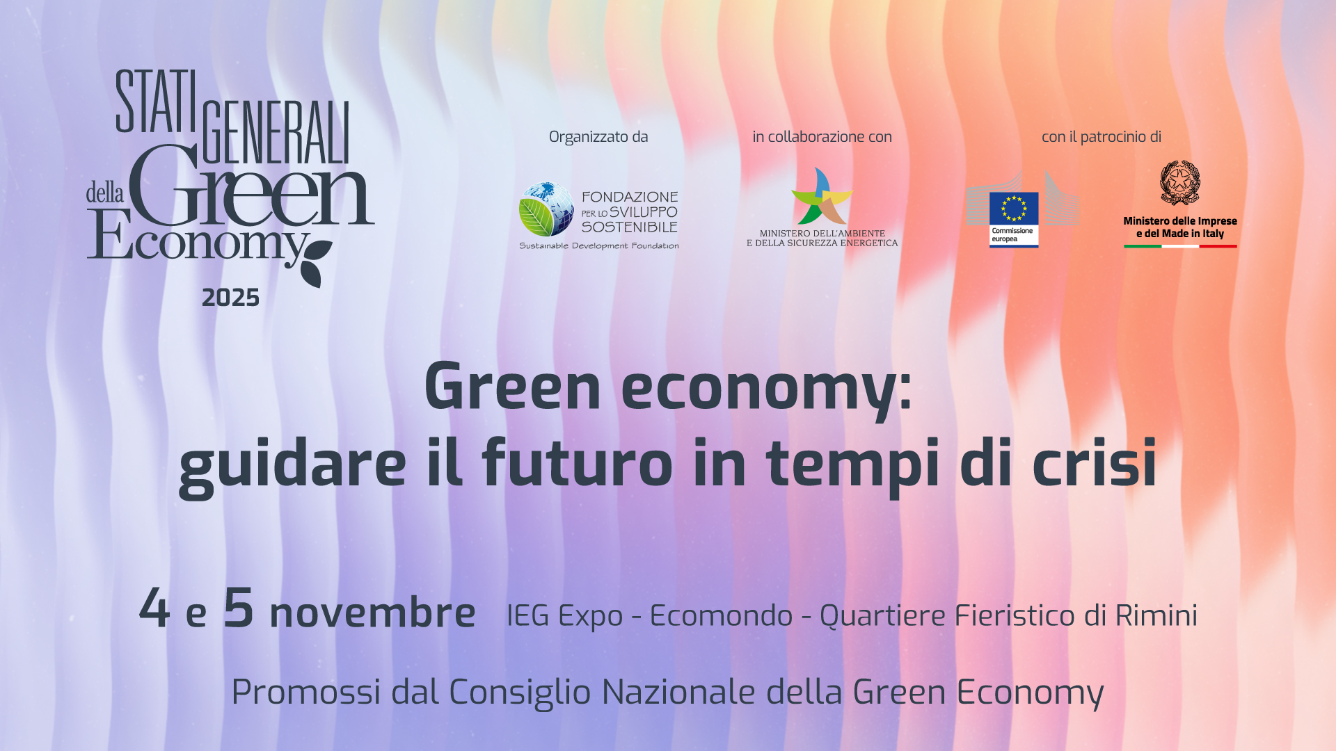 Stati Generali della green economy 2025