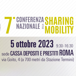 Conferenza Nazionale della sharing mobility