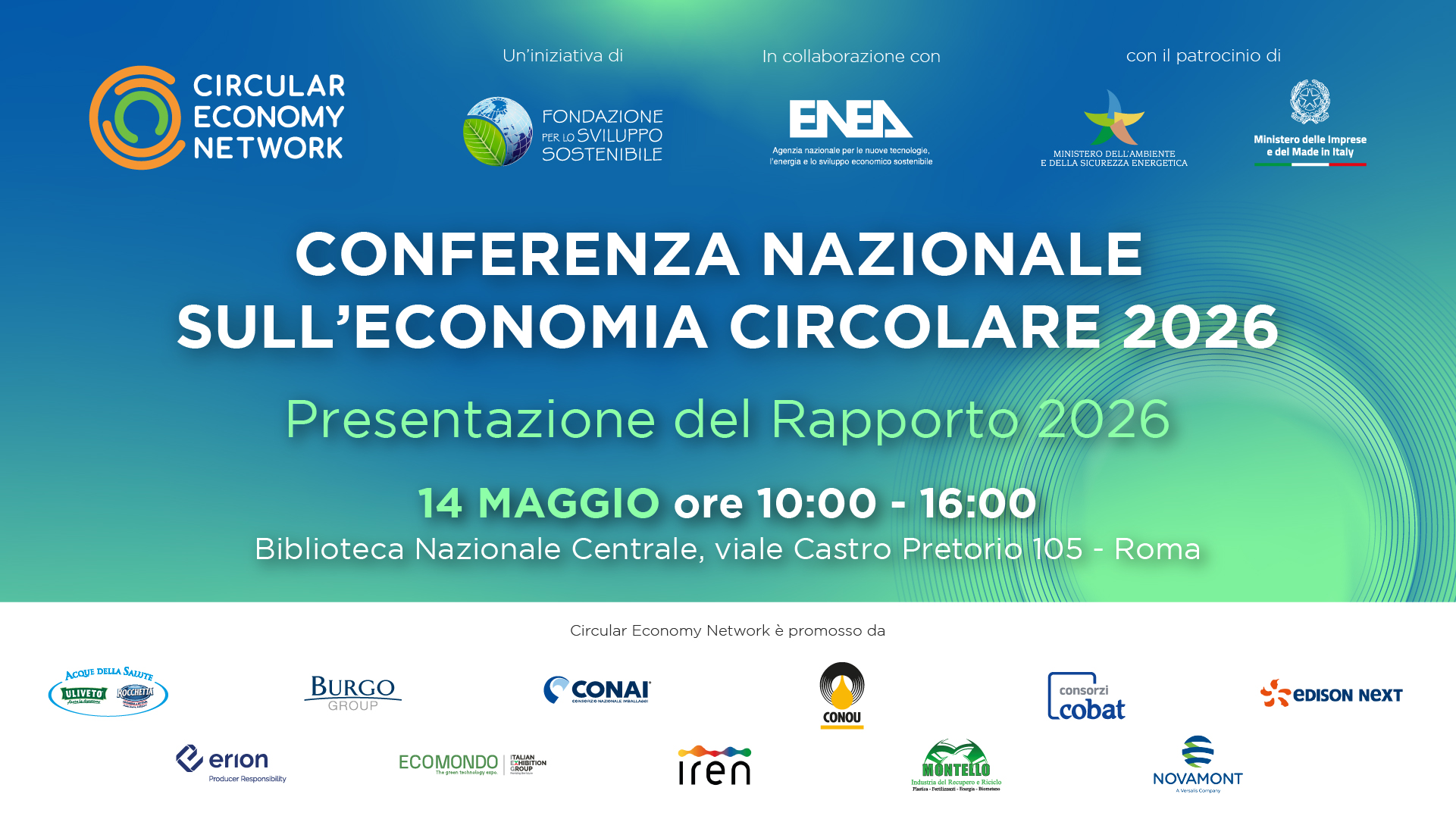 Conferenza Nazionale sull’Economia Circolare 202