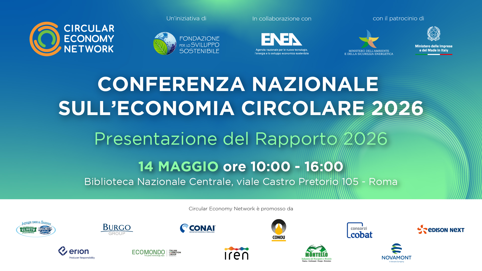 Conferenza Nazionale sull’Economia Circolare 202